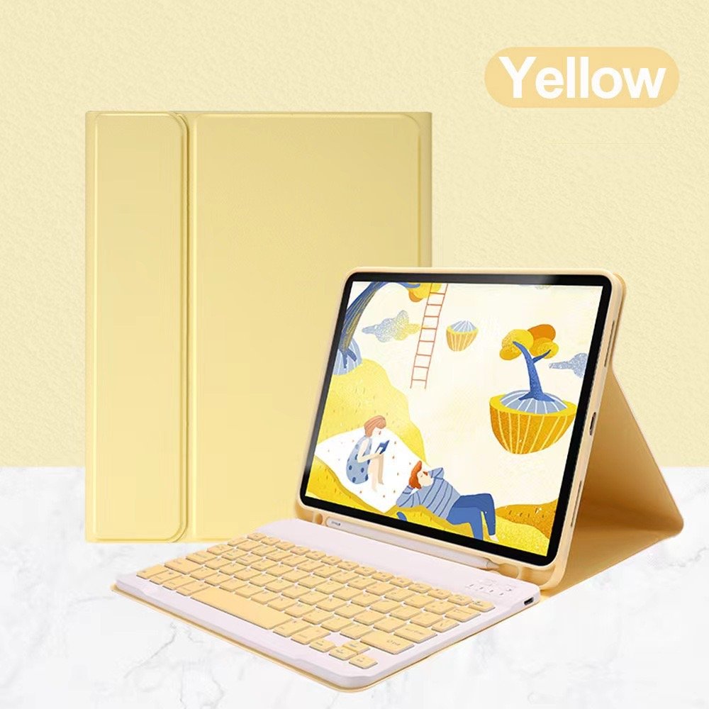 Custom 2024 ipad Air11 Inch Cover With Flip Stand Magtice Leather bluetooth Keyboard Case For Ipad Air 4 5 10.9 detachable shell