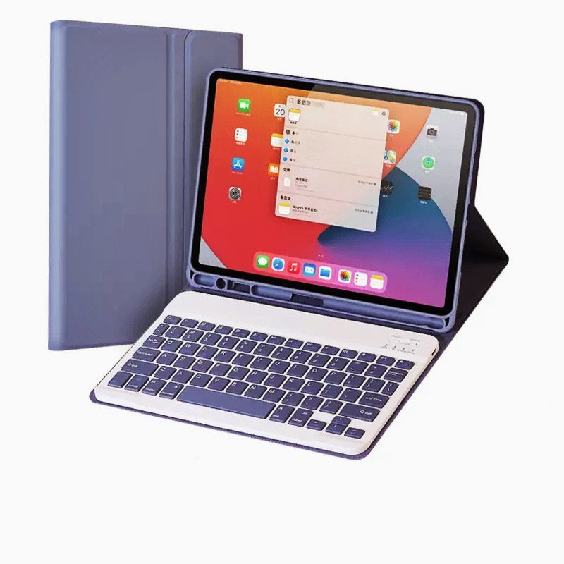 Custom 2024 ipad Air11 Inch Cover With Flip Stand Magtice Leather bluetooth Keyboard Case For Ipad Air 4 5 10.9 detachable shell
