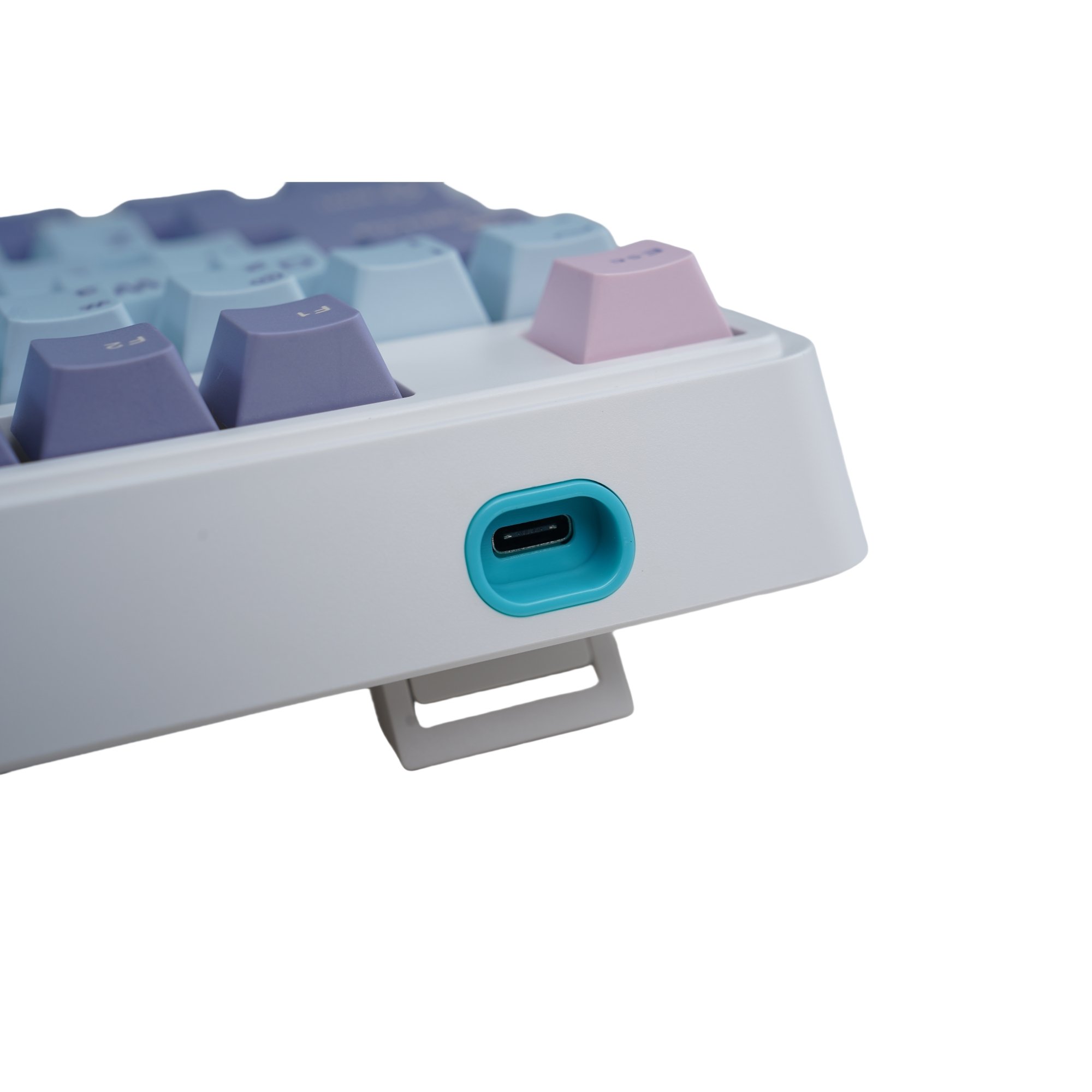 Best Selling Gaming Keyboard MK86 TKL RGB 3 Mode Mechanical Keyboard Hot Swappable Wireless with Metal Knob