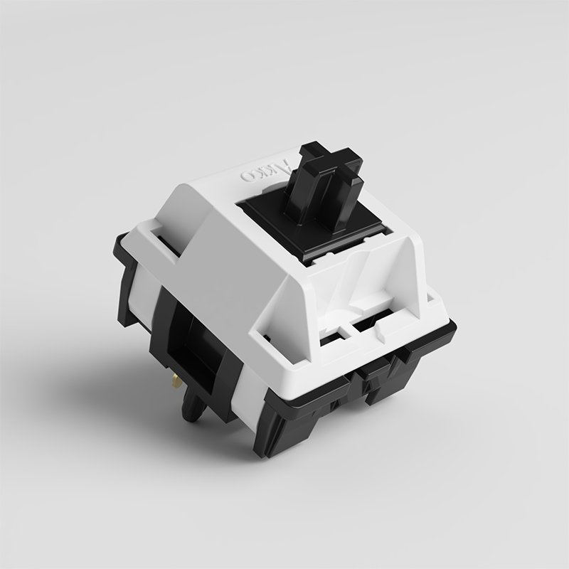 45 Pieces/Box Akko CS Piano Switch Hand-lubed Keyswitch with 5Pins Hot-swap Switches Custom DIY for Mechanical Keyboard Switches