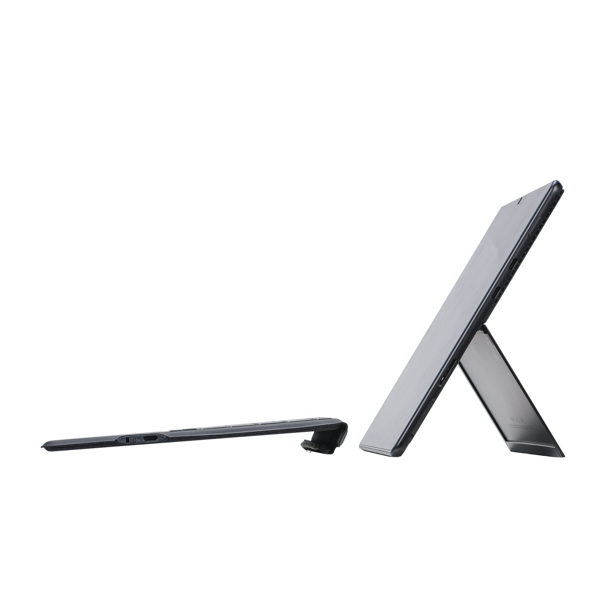 Lightweight Slim Wireless Keyboard for Microsoft Surface Pro 8/X Magic Backlight Keyboard Cover with Pen Slot