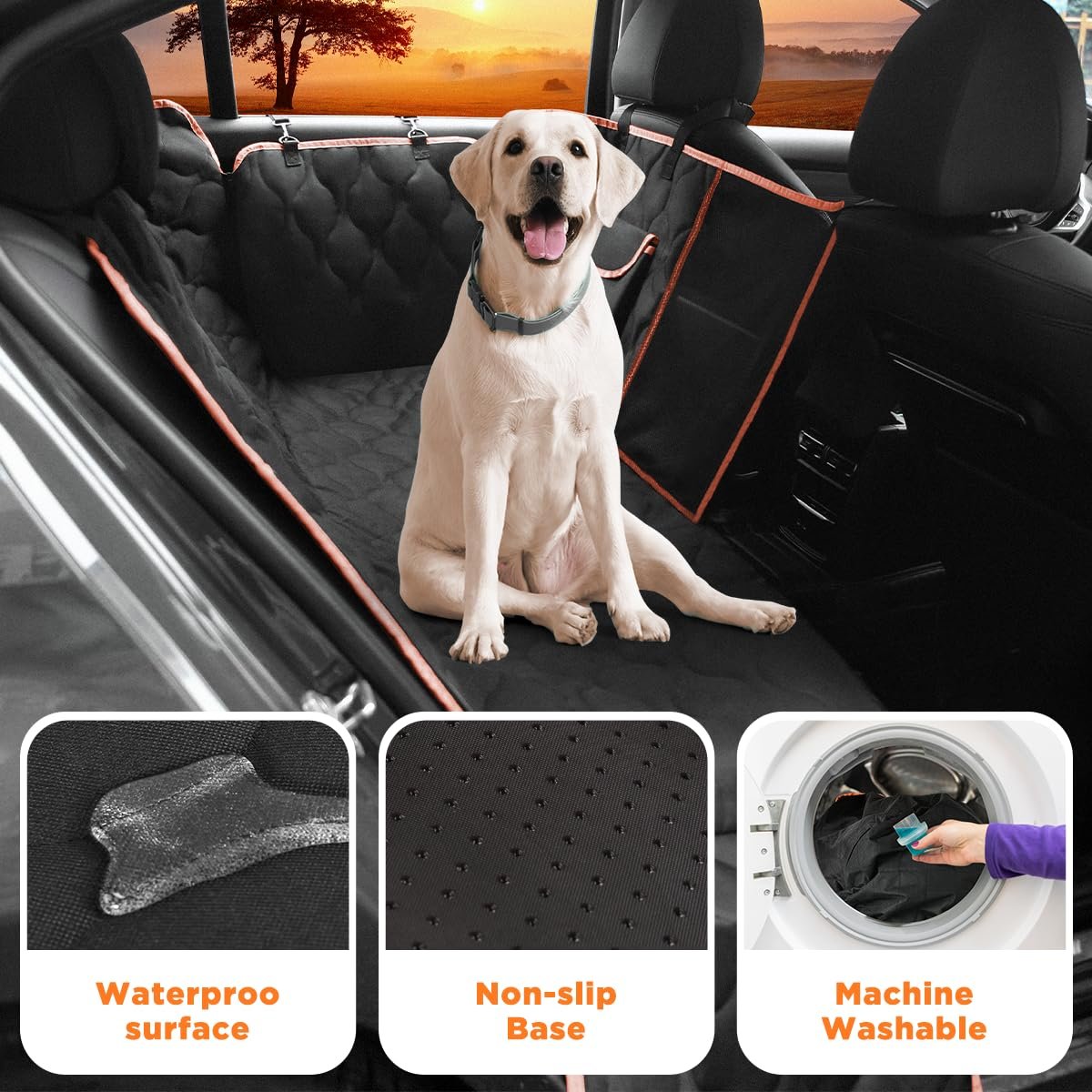 OEM/ODM Factory Wholesale Price 100% Waterproof Custom Pet Transport Dog Carrier Car Seat Cover