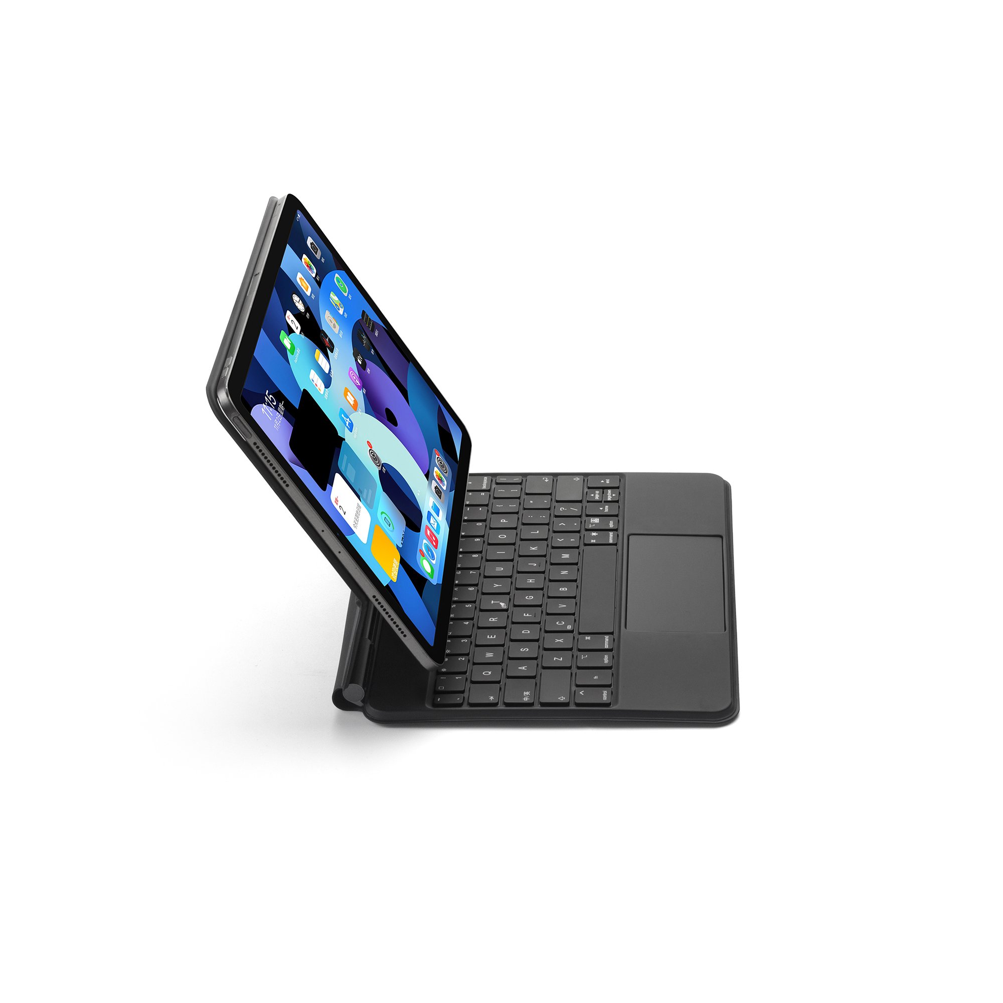 2024 Magnetic leather detachable wireless keyboard with cover case with touch pad for iPad Pro 11&iPad air 4& 5 10.9 inch
