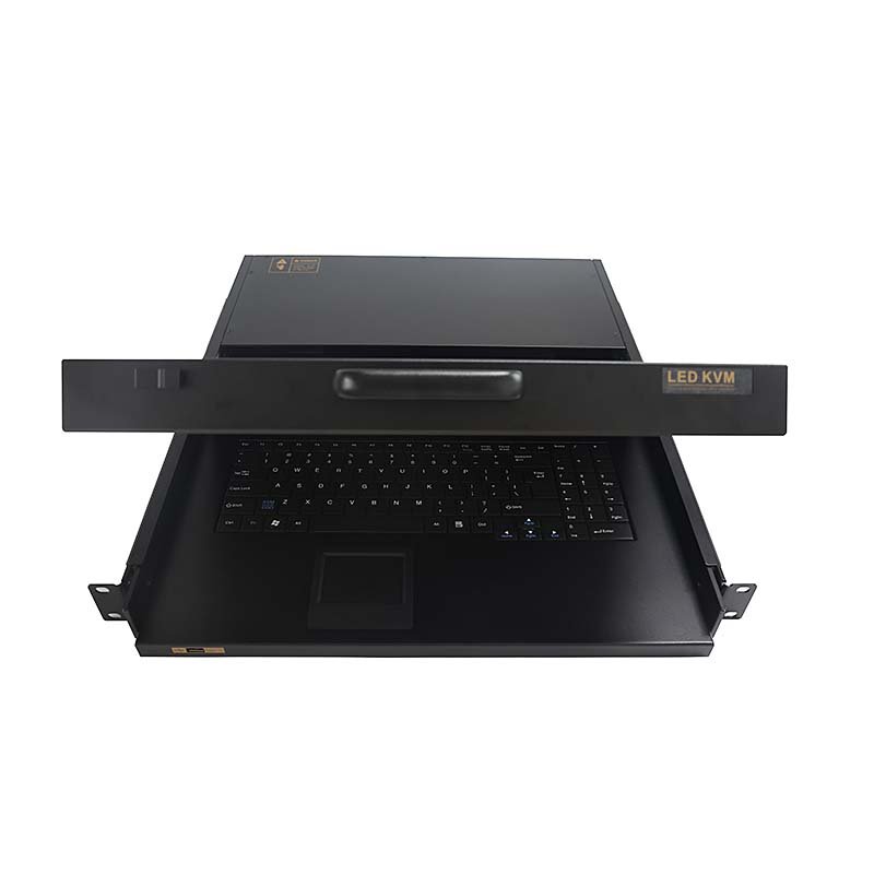 KVM-17300H series 17.3 inch LED HD drawer over IP CAT5 8ports/16ports