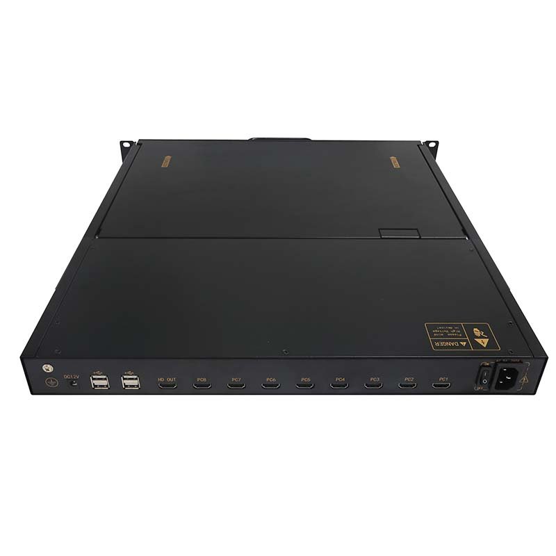 KVM-17300H series 17.3 inch LED HD drawer over IP CAT5 8ports/16ports