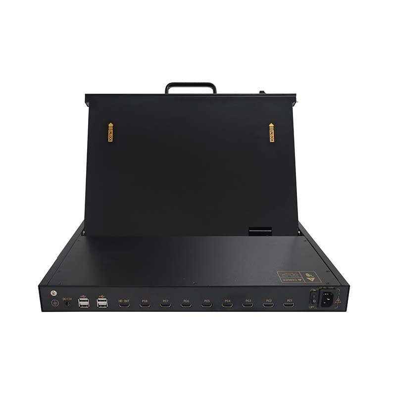 KVM-17300H series 17.3 inch LED HD drawer over IP CAT5 8ports/16ports