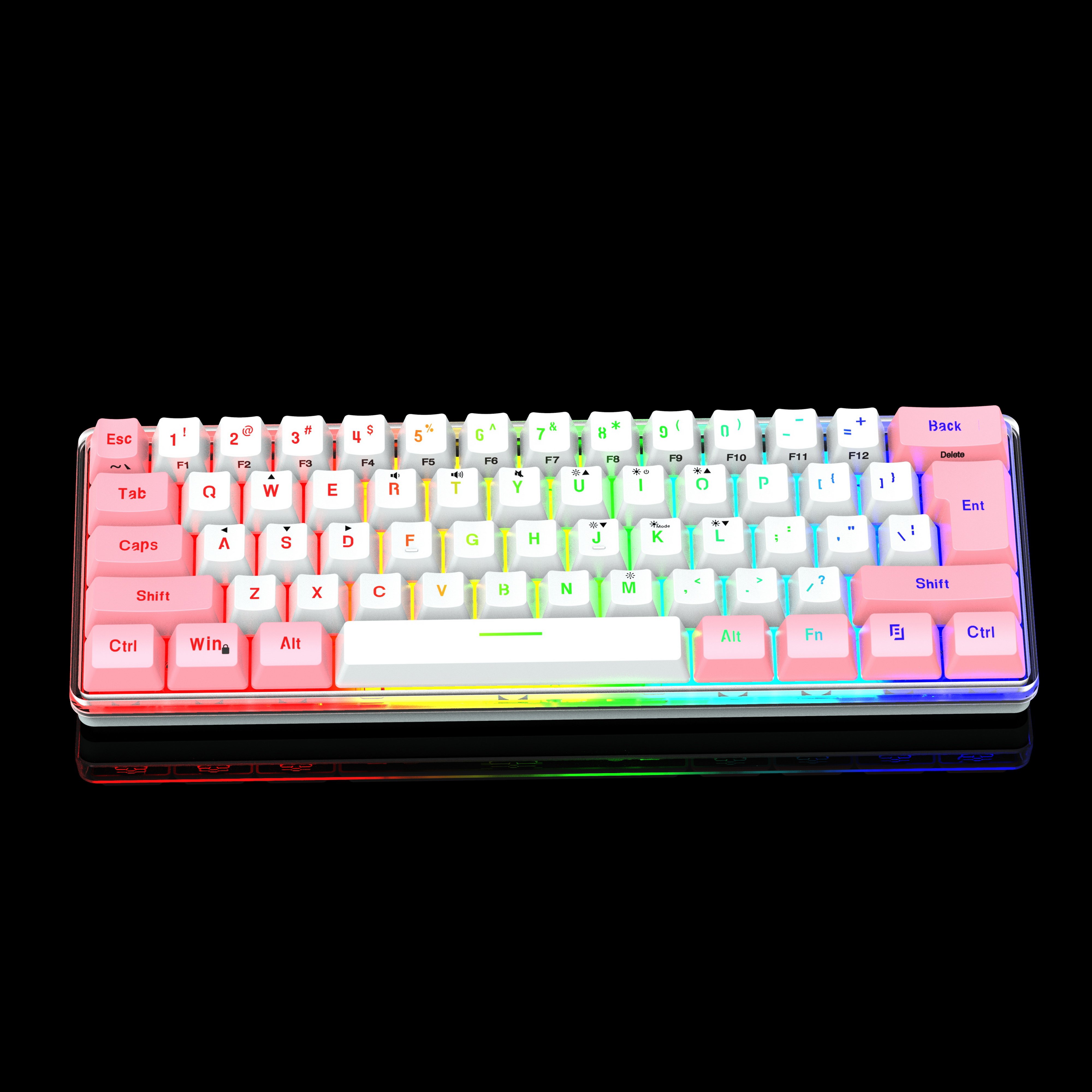 SAMA Custom Keyboard 61 Keys Wired Lighting Switch Gaming Keyboard 60% Keyboard