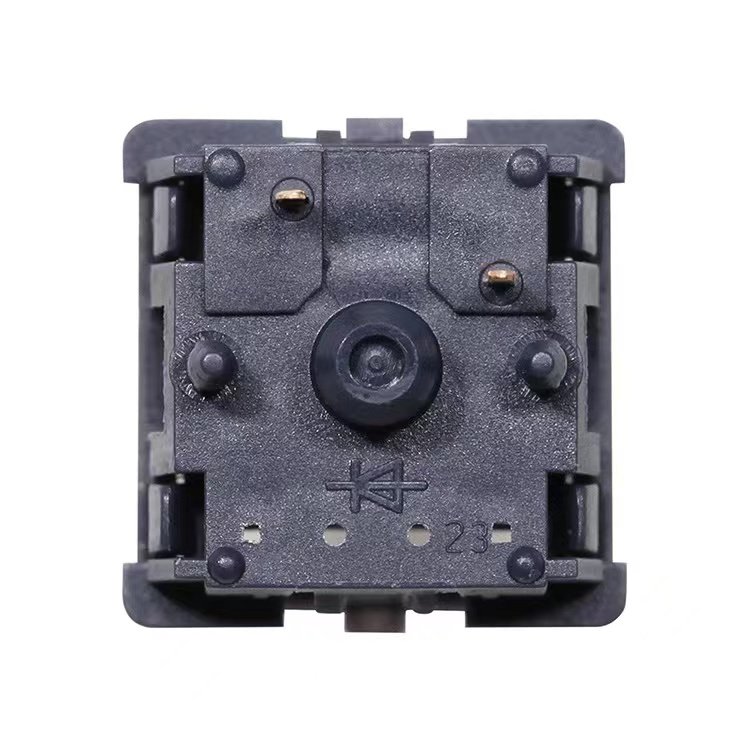 Emogogo Silver Gray 1 switch 5 pin 62g polymer nylon shell POM axle gold-plated spring mechanical keyboard switches