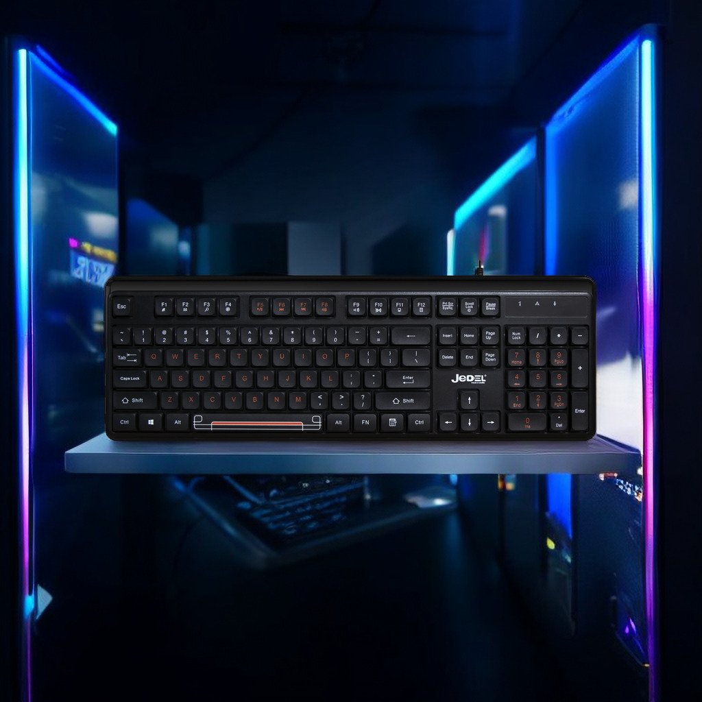 104Keys RGB Keyboard With ABS Keycap Full Size Computer Keyboard Wired Usb Office Keyboard For Windows Mac Pc