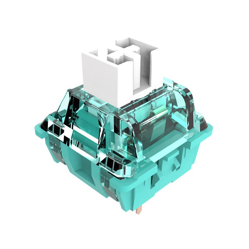 Weikay Hot-Swappable Magnetic Bluish Green RGB Keyboard Switches Genre Keyboard Switches