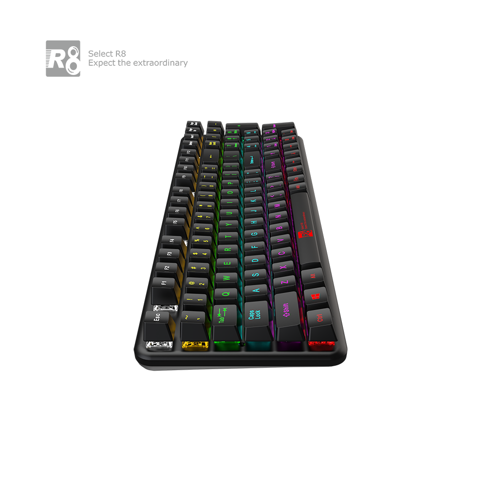 OEM 98 Keys Hot Sale Wired Wireless BT 2.4G RGB Swappable Green Blue Black Red Brown Switch Gaming Mechanical Keyboard For PC