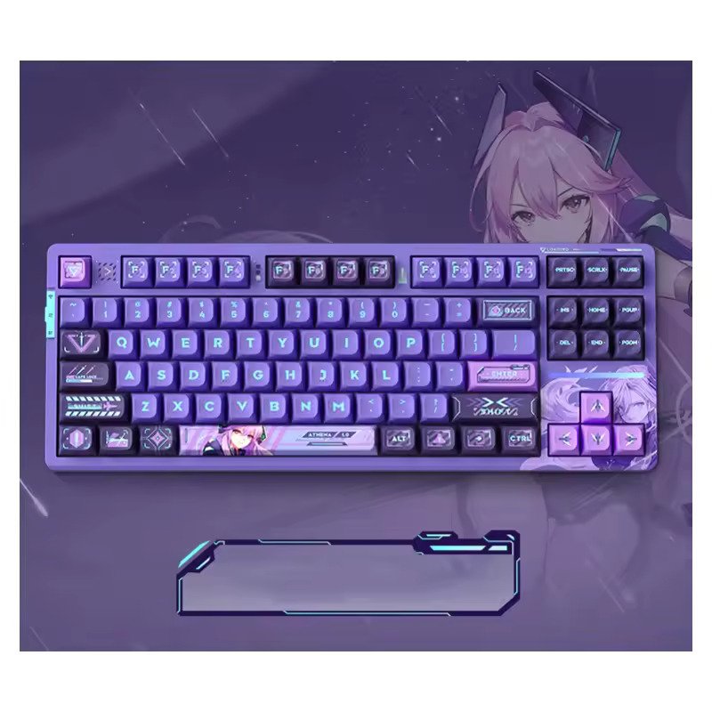 VGN V87Pro 87 Keys Three Mode BT Wireless Wired Hot Plug Gasket RGB TKL Mechanical Gaming Keyboard