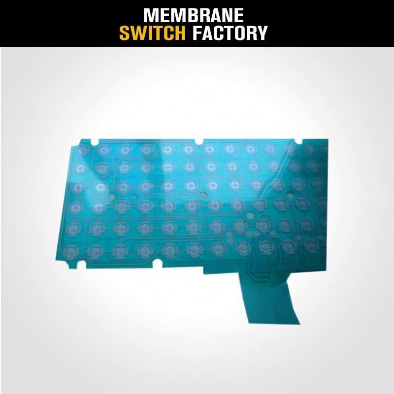 new design numeric membrane switch non tactile buttons keypad