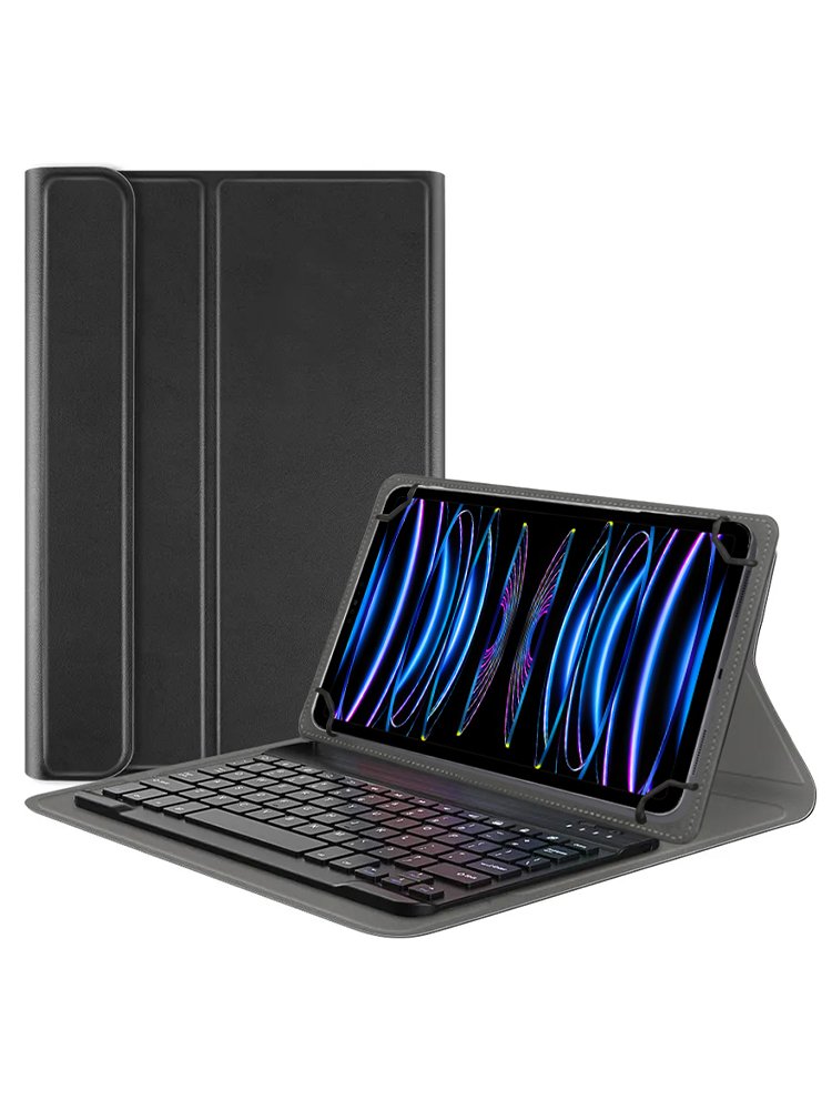 Universal wireless Keyboard case for 7-11inch tablet for Nokia TCL Chuwi Blackview Google cover with wireless keyboard touchpad