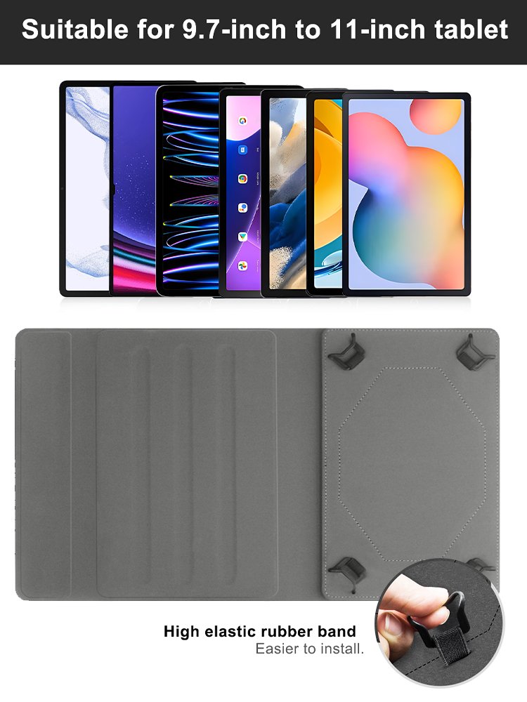 Universal wireless Keyboard case for 7-11inch tablet for Nokia TCL Chuwi Blackview Google cover with wireless keyboard touchpad