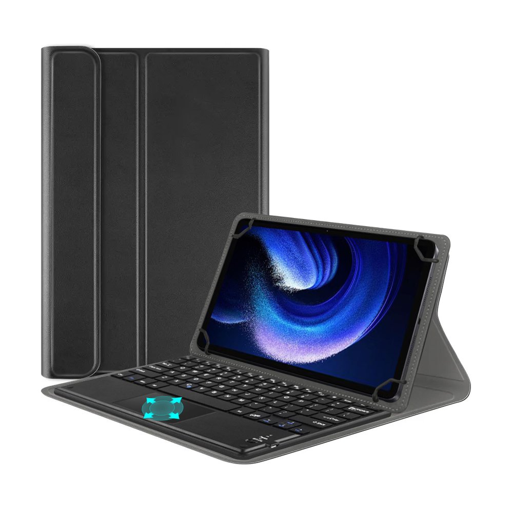 Universal wireless Keyboard case for 7-11inch tablet for Nokia TCL Chuwi Blackview Google cover with wireless keyboard touchpad