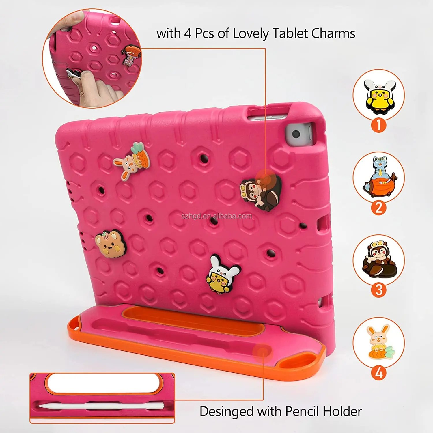 kids Soft Shockproof Stand Tablet EVA Cover Case For ipad 10th Generation 10.9 inch