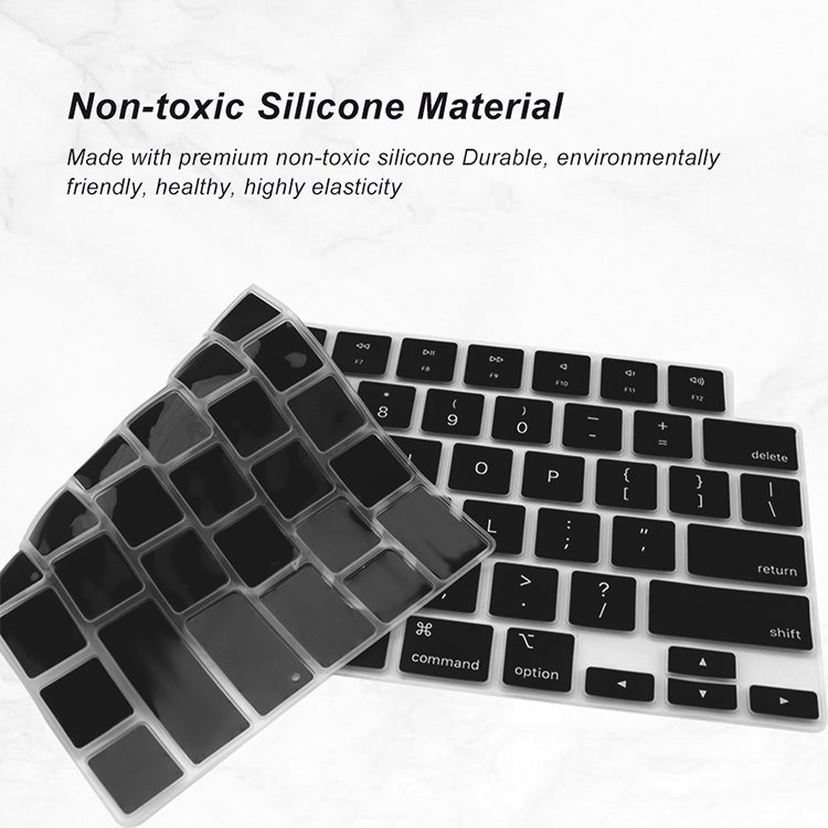 Multilingual Silicone Keyboard Cover For MacBook Pro 14.2 16.2 inch A2442 A2485