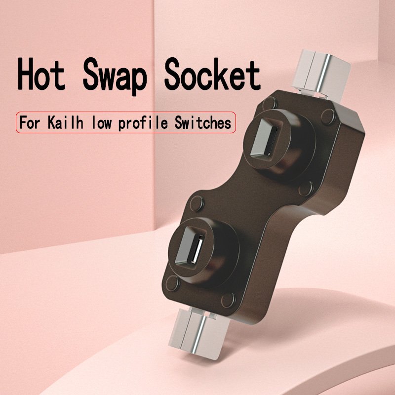 Kailh Hot Hotswap Swap Socket For Low Profile 1350 Chocolate Switches On Mechanical Keyboard PCB DIY