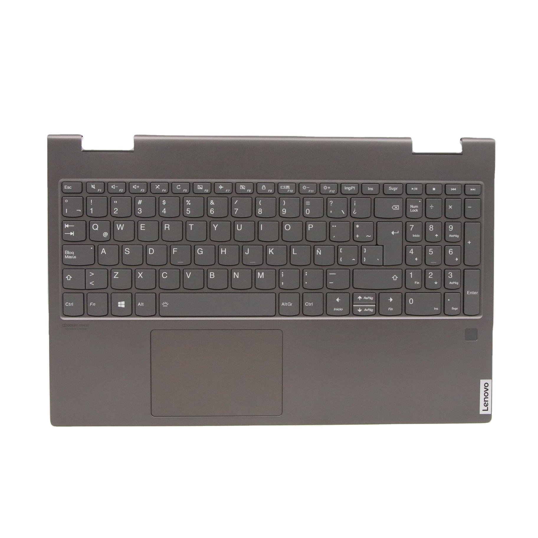 Genuine New Laptop C-cover with keyboard LA For Yoga C740-15IML Laptop (Lenovo) 5CB0U43793