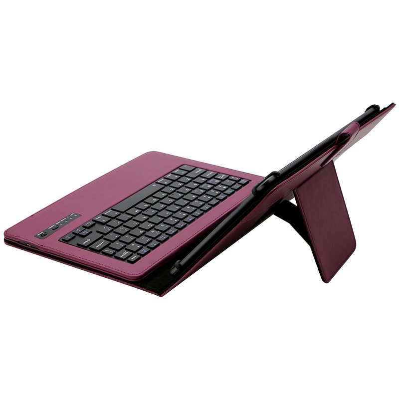 Universal Tablet keyboard 10.1 inch Android Tablet Case with Keyboard Wireless Bluetooth Keyboard PU Leather Folio Book Cover