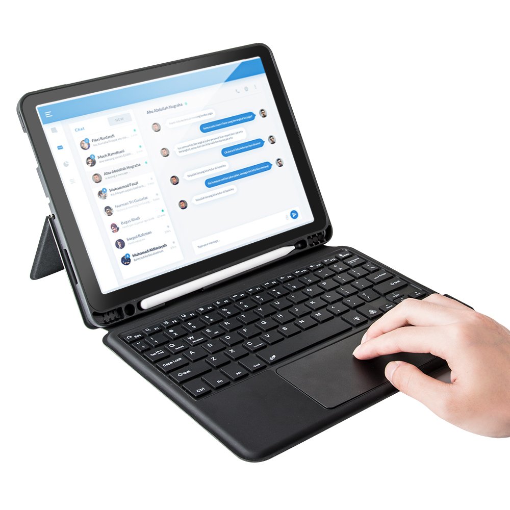 wireless Keyboard case for ipad 10.2 for Ipad air 5 4 3 ipad pro 11 magic wireless touchpad keyboard cover factory wholesales