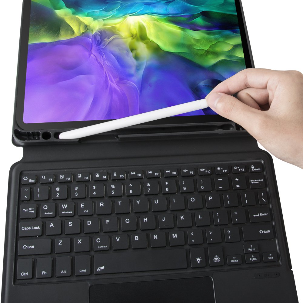 wireless Keyboard case for ipad 10.2 for Ipad air 5 4 3 ipad pro 11 magic wireless touchpad keyboard cover factory wholesales