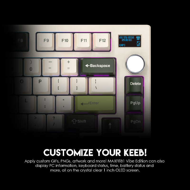 81key Wireless Mechanical Gaming Keyboard Kit Custom 2.4ghz Bt 5.2 Wired Rgb Hot Swap Keyboard Switches Diy Kit