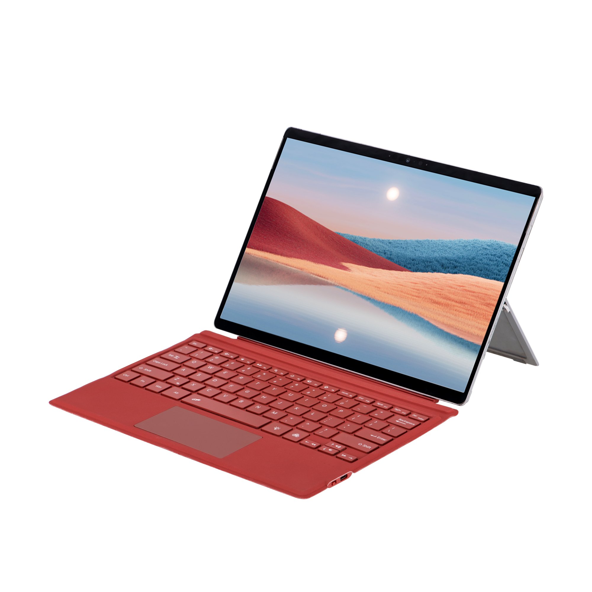 Wholesale High Stylish Ultra-Thin QWERTY Split Keyboard Cover for Surface Pro 7 Pro 3 Pro 4 Gaming Featuring Backlight Touchpad