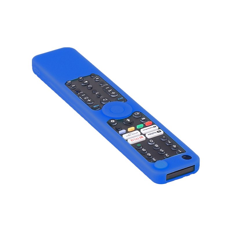 Button remote control cover sleeve for sony brand tvs Clear Silicone Case For Sony Smart Home TV Controller