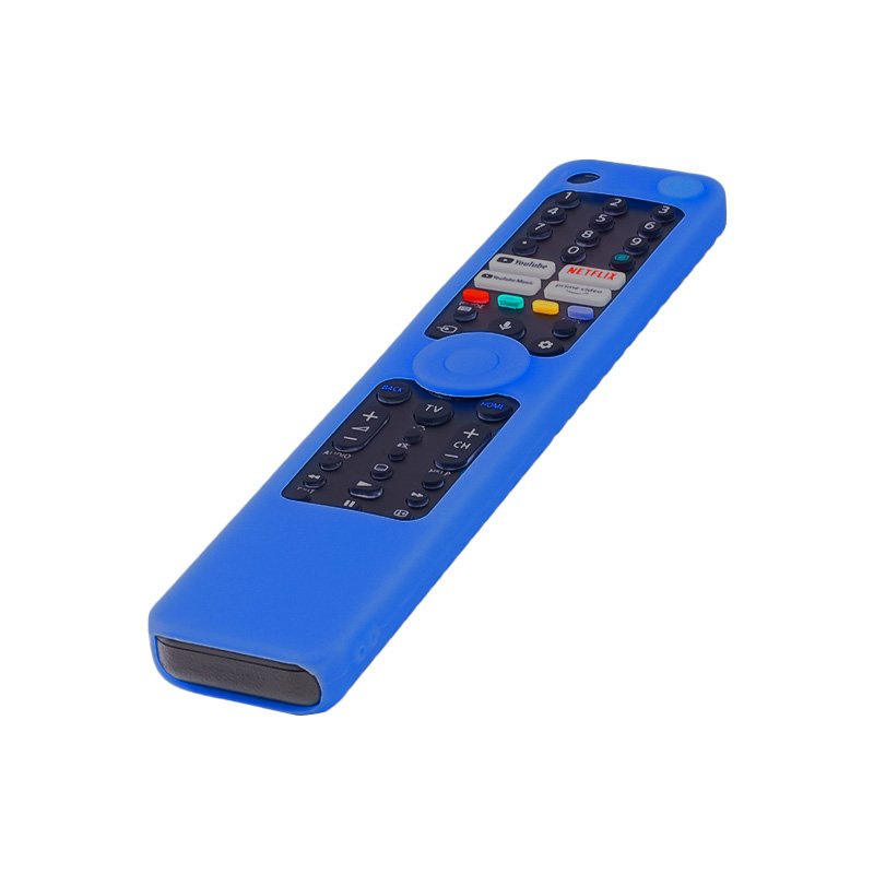 Button remote control cover sleeve for sony brand tvs Clear Silicone Case For Sony Smart Home TV Controller
