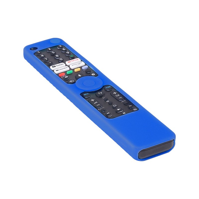 Button remote control cover sleeve for sony brand tvs Clear Silicone Case For Sony Smart Home TV Controller