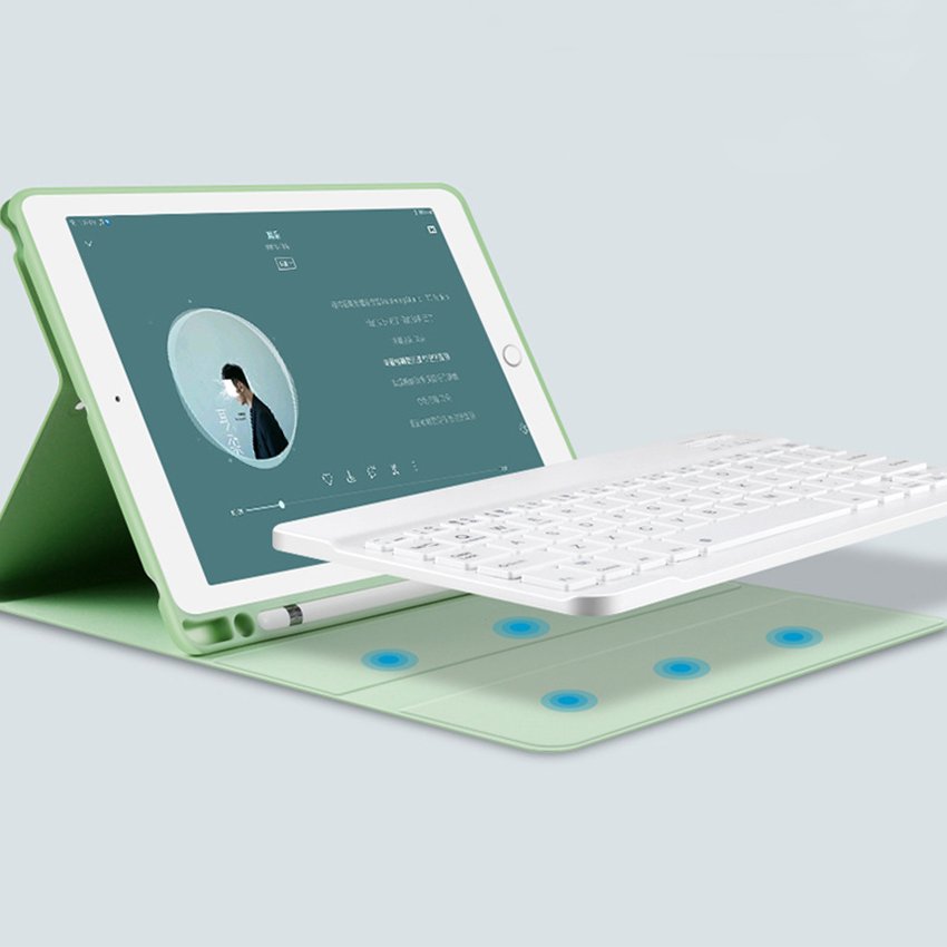 For Ipad Case With Pencil Holder Air 4 10.9 For Ipad Keyboard Case Tablet Case PU Leather