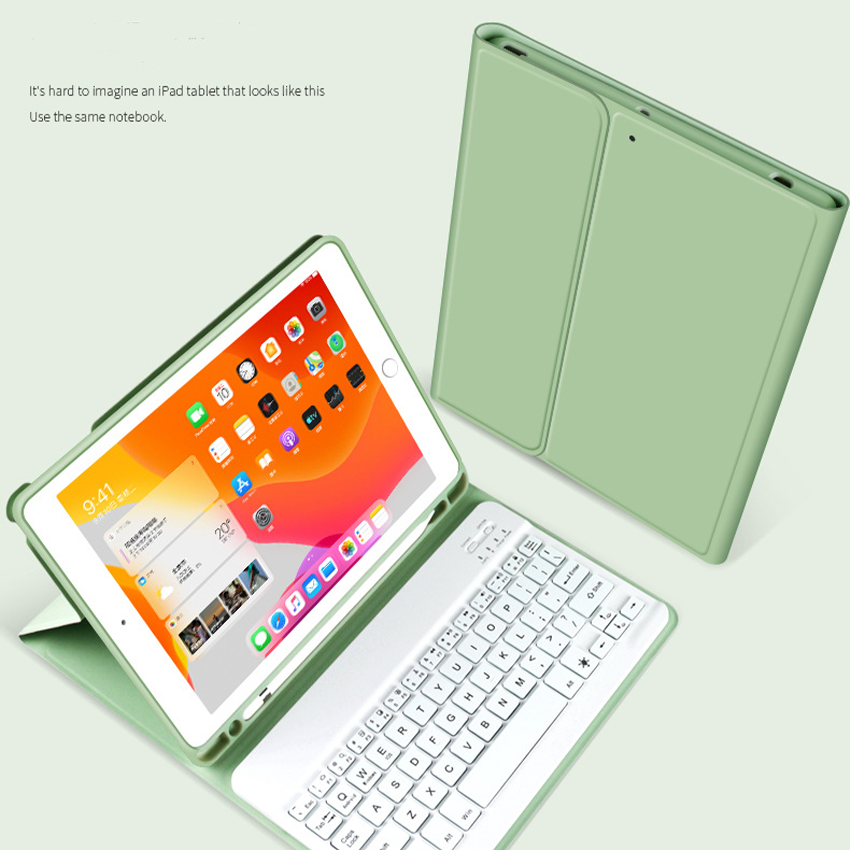 For Ipad Case With Pencil Holder Air 4 10.9 For Ipad Keyboard Case Tablet Case PU Leather