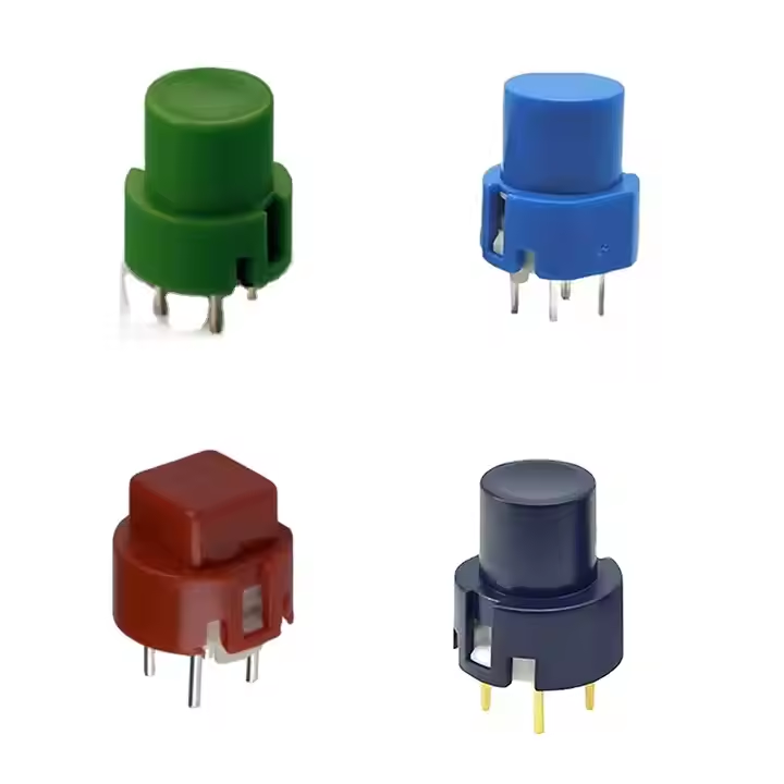 R -Y -G -BL LED push button switches