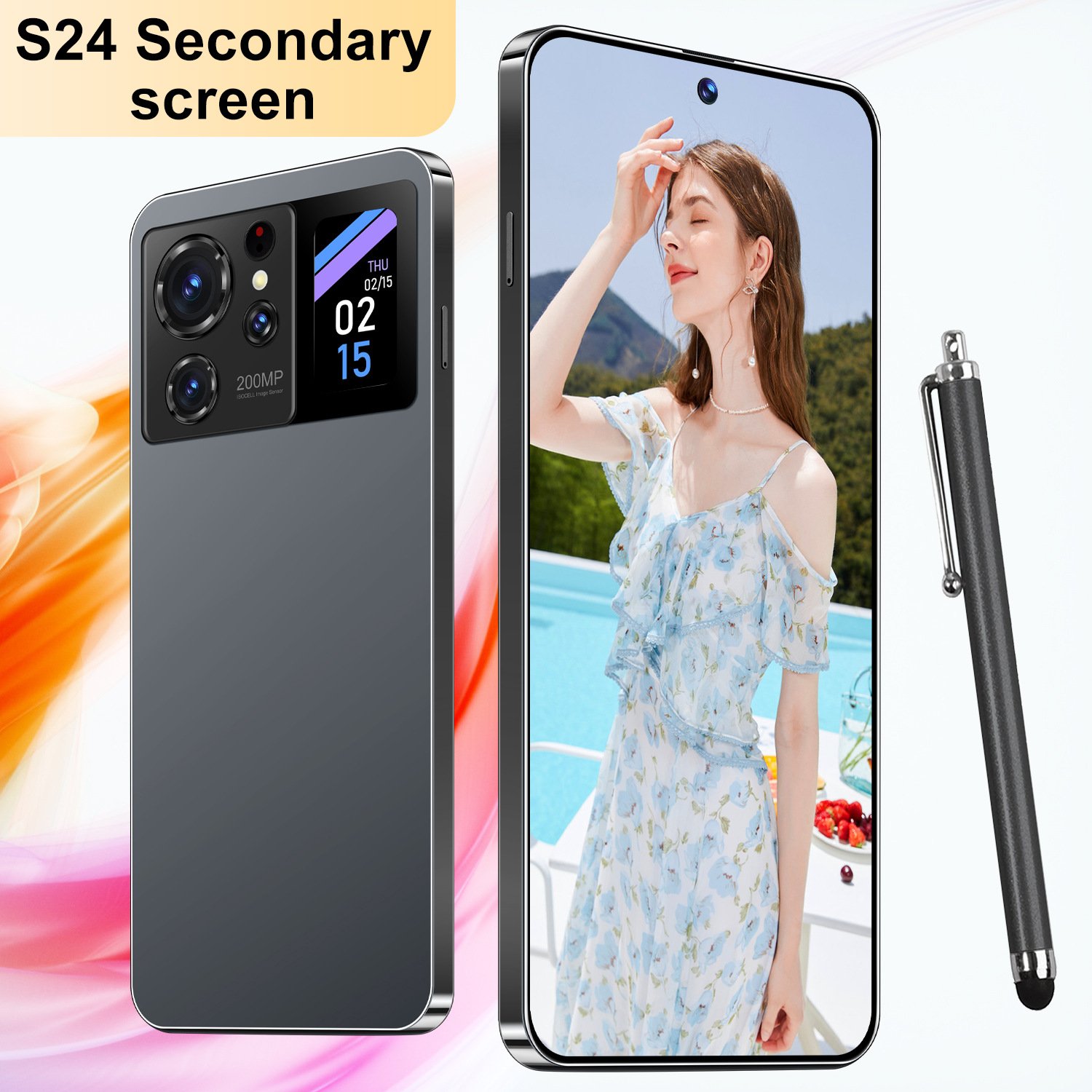 New popular S24 ultra 16GB+1TB 72MP+108MP smartphone 4G&5G Mobilephone Android 13.0 face unlock Cellphone