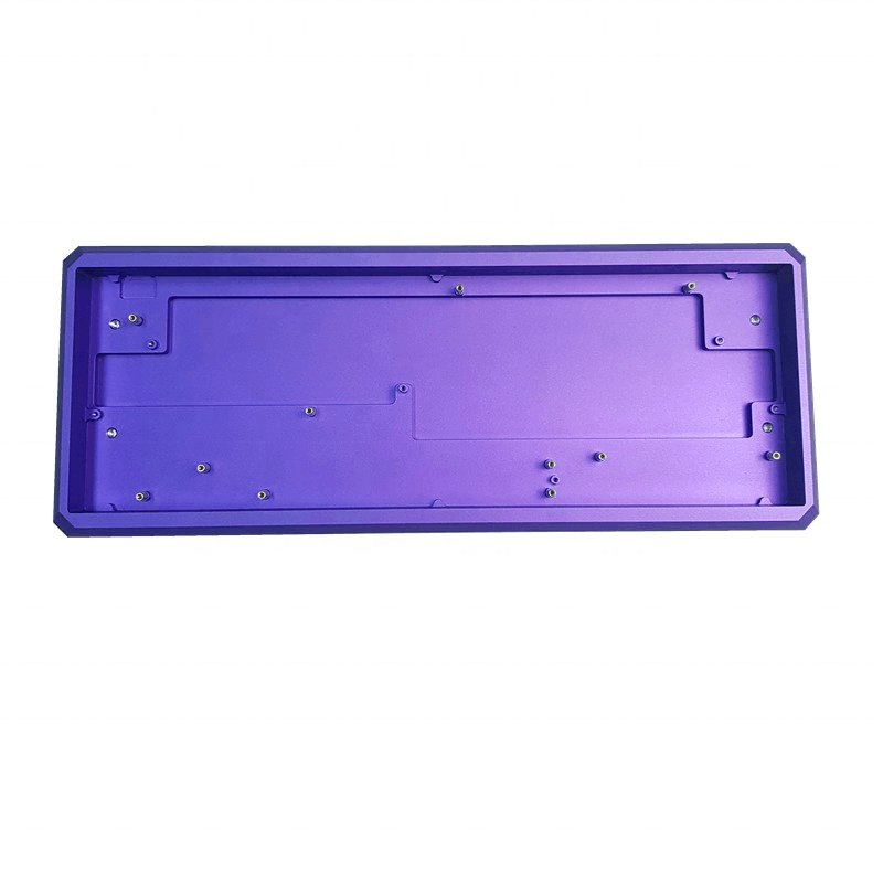 High-precision Cnc Machining Aluminium Case custom keyboard enclosure cnc service