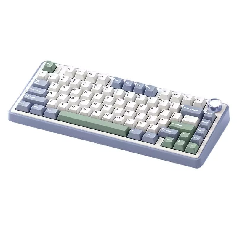 OEM F75 75% Gasket Gaming BT Wired 2.4G Wireless RGB Hot-swapped Mechanical keyboard
