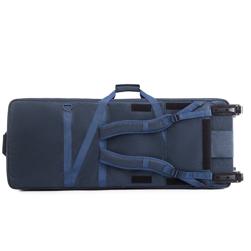 Custom Professional 61 Keys keyboard Bag With Removable Wheels keyboard Carry Soft Case Electronic Organ Trolley Gig Bag