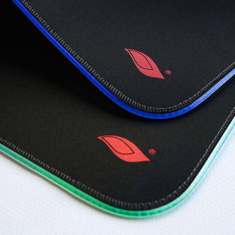 Custom High Quality Glowing RGB LED Mouse Pad and Keyboard Mat USB XXL Gaming Mousepad with 14 Glowing RGB Lights LOGO Custom