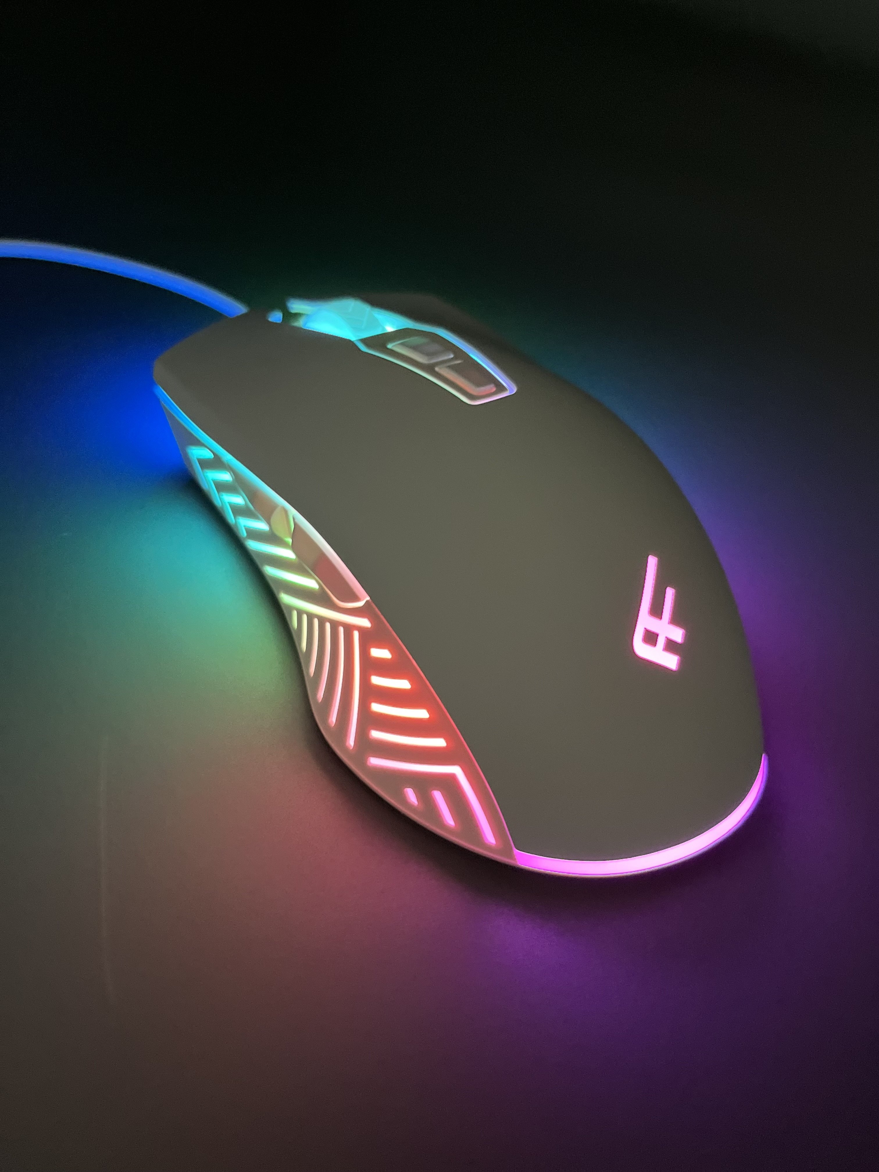 Freenman New Arrival Computer Usb Wired Ergonomic Mouse Wired Keyboard Mouse Game Gaming Mouse Black Optical OEM Gua RGB 30G
