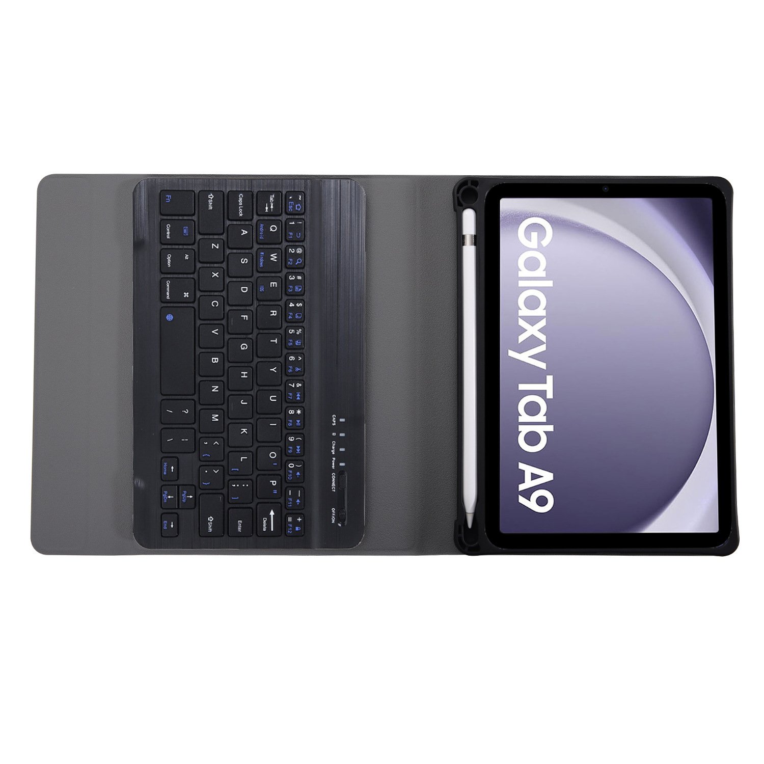 Keyboards For Samsung Tab A9 Plus SM-X216 X210 11 inch 2023 Magnetic Tablet Cover With Pen Slot Wireless Keyboard Case