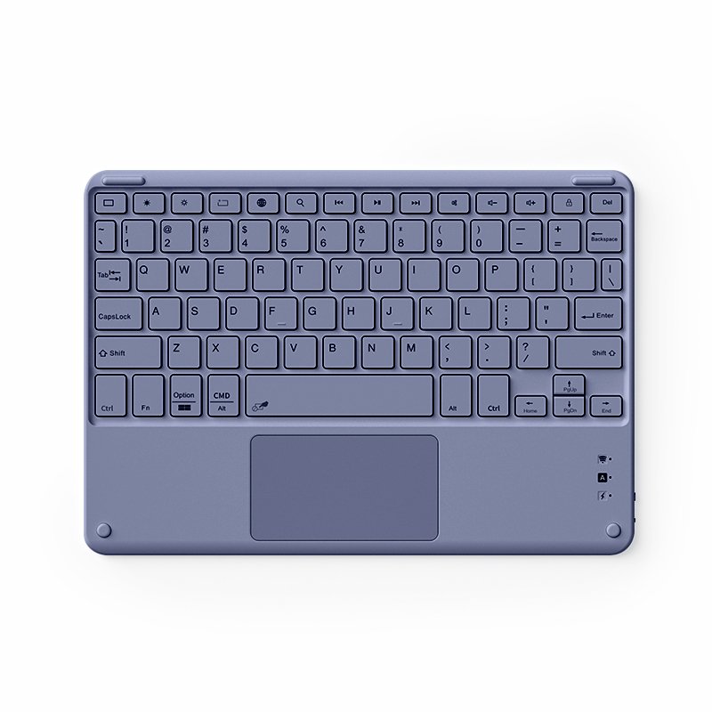 KENKE Wireless Bluetooth Touch 10.5 inch Keyboard Fits Tablet Cover Magic Keyboard Case for Universal iPad Premium Keyboard