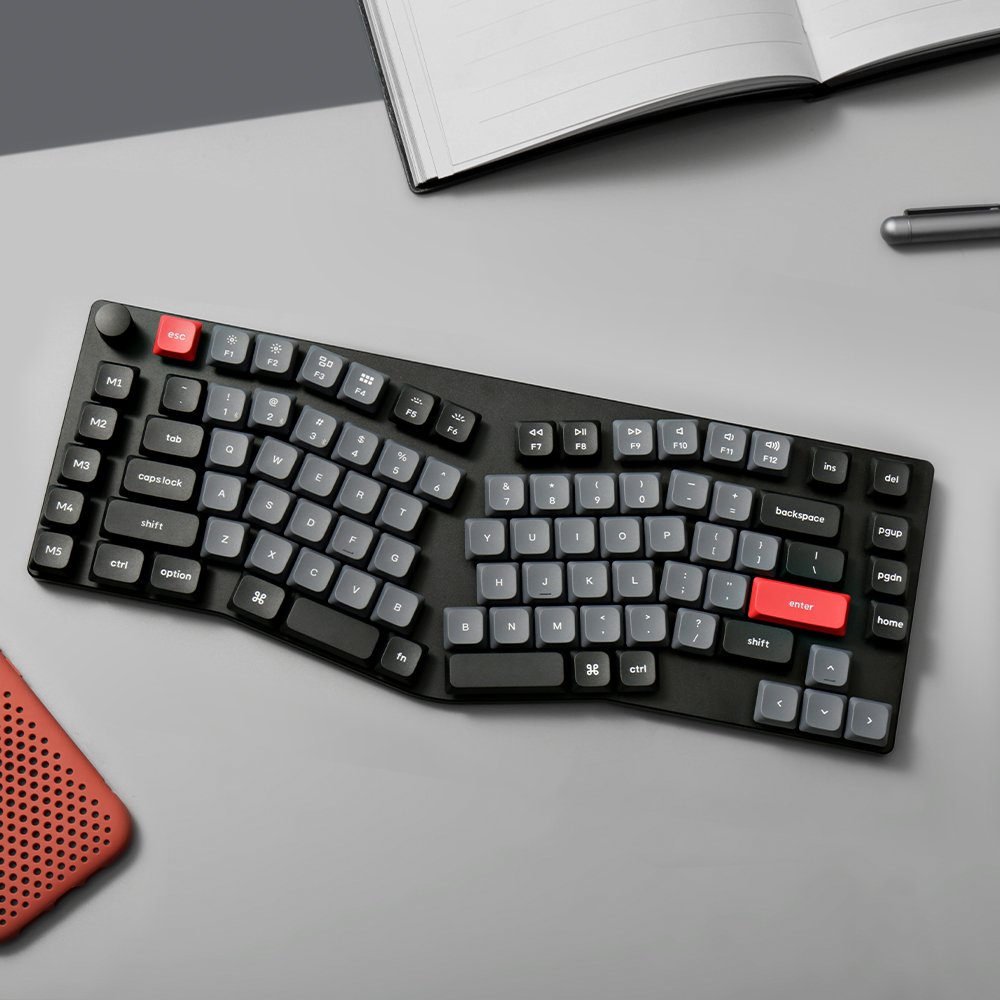Keychron K15 Pro 75% Alice Layout Low Profile QMK/VIA Wireless Custom Mechanical Keyboard