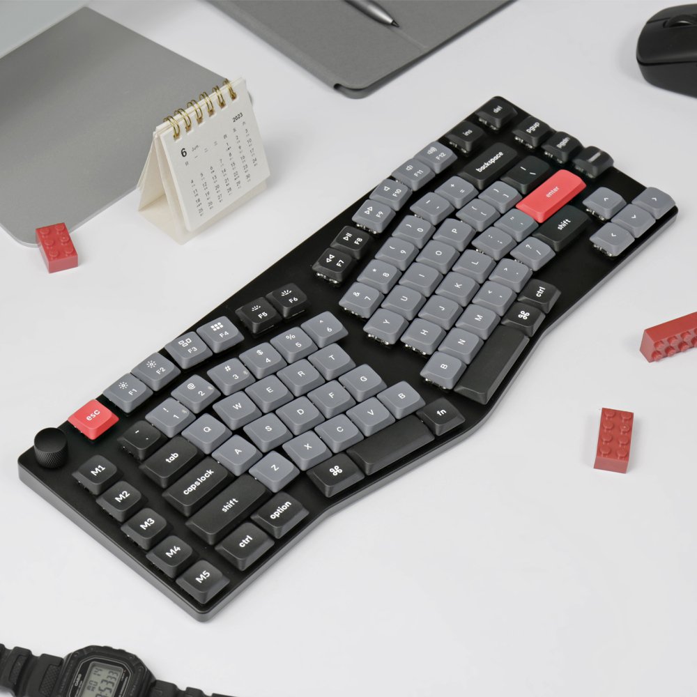 Keychron K15 Pro 75% Alice Layout Low Profile QMK/VIA Wireless Custom Mechanical Keyboard