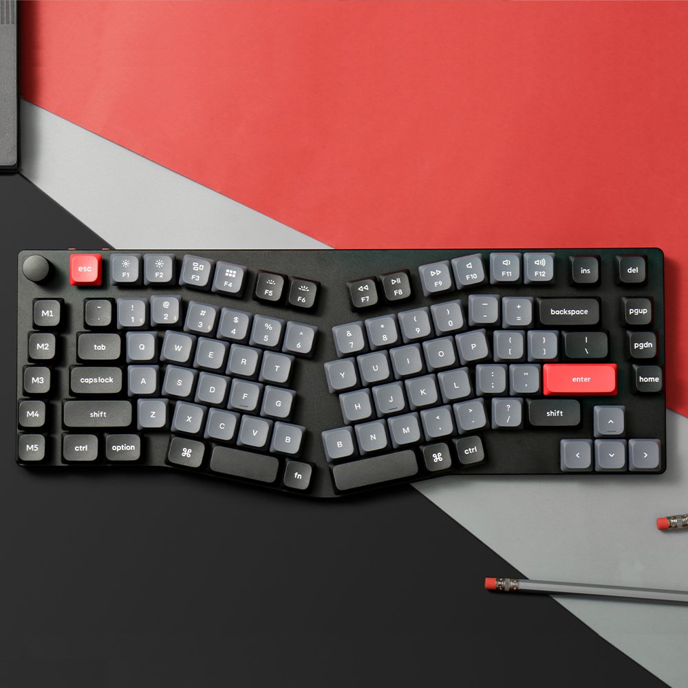 Keychron K15 Pro 75% Alice Layout Low Profile QMK/VIA Wireless Custom Mechanical Keyboard