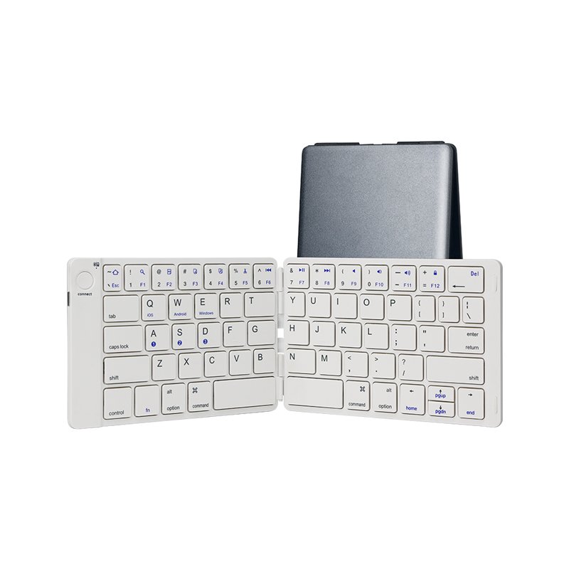 For Tablet Mouse Touchpad for Xiaomi TV Box B089T Black Layout Fold Keyboard Foldable Portable Mini Wireless Bluetooth Keyboards