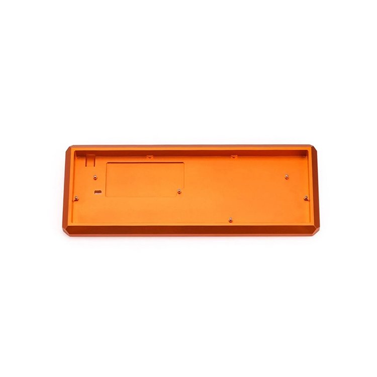 Custom Cnc Computer Keyboards Cases Cover Cnc Metal Aluminium Keyboard Case Kit Custom manufacture