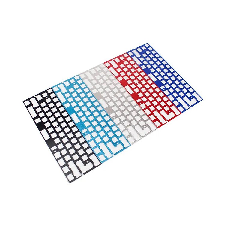 Custom Cnc Computer Keyboards Cases Cover Cnc Metal Aluminium Keyboard Case Kit Custom manufacture