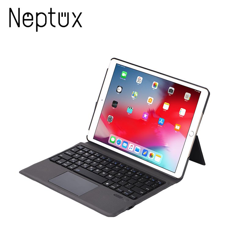 Tablet Keyboard Cover Broadcom 5.0 Bluetooths Dux Duxis Cover Tpu Clamshell Keyboard Case For Ipad 10.2 2019